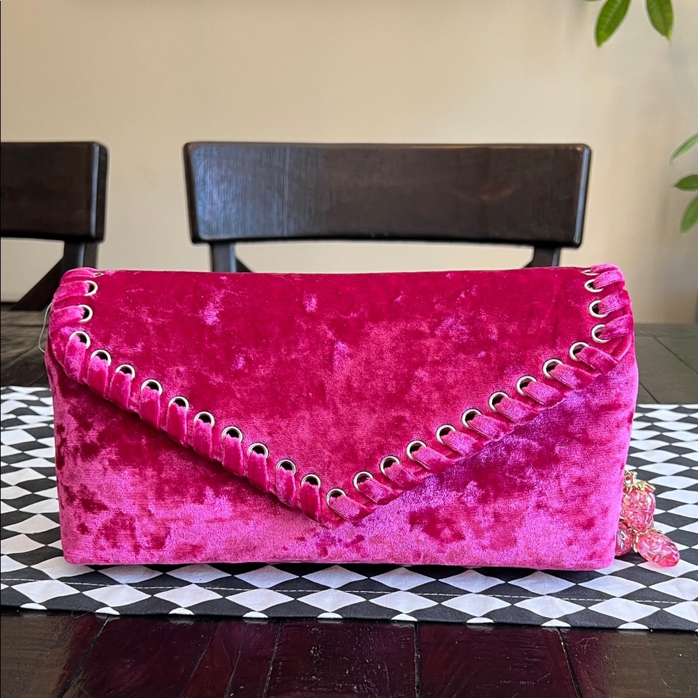 Rebecca Minkoff Velvet Clutch